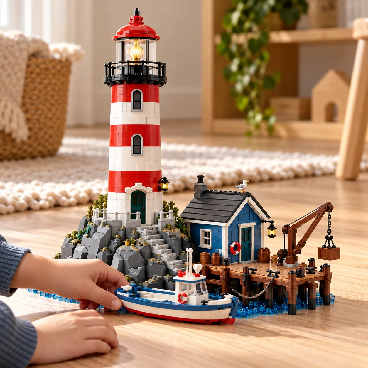 Lighthouse Harbour Building Set