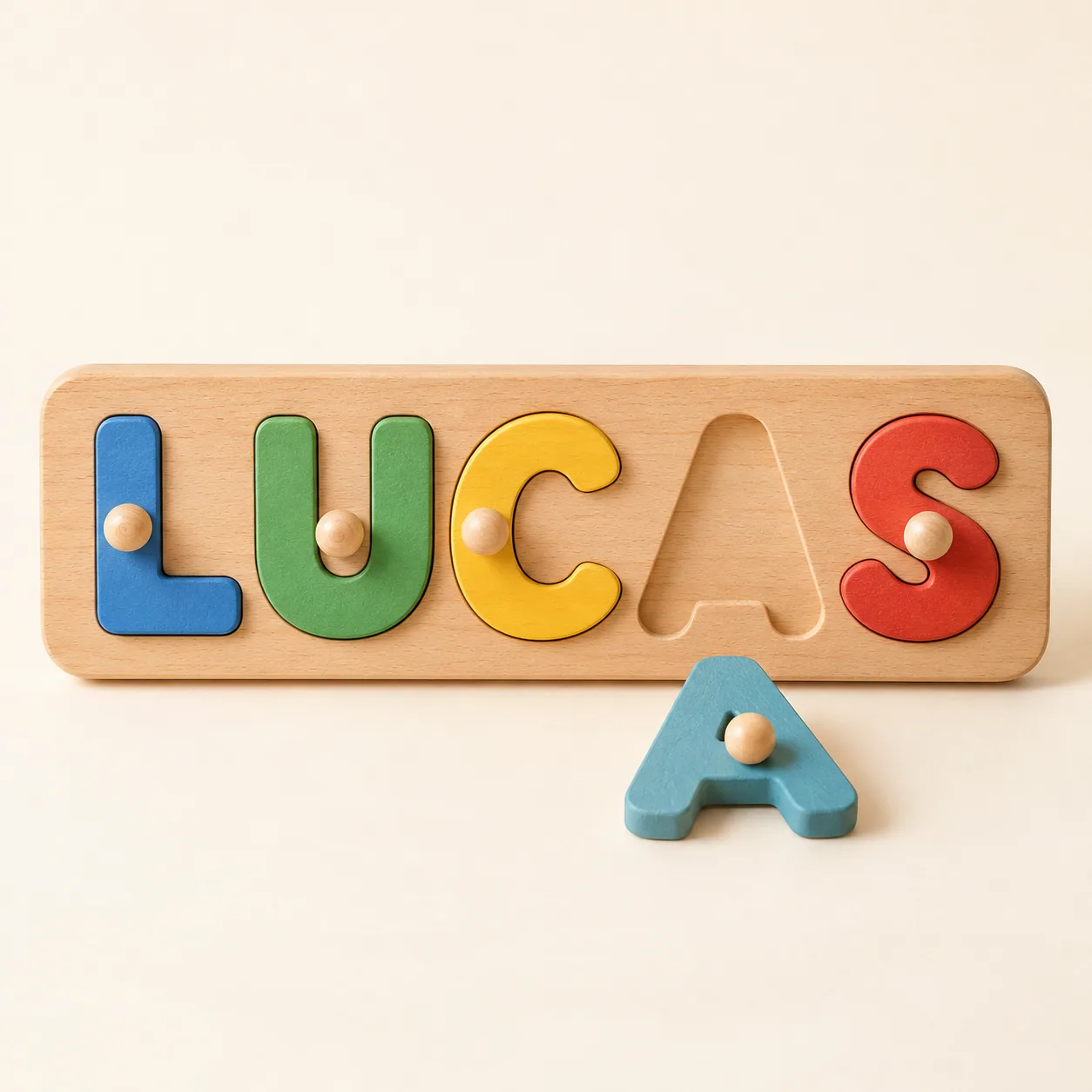 Personalised Wooden Name Puzzle